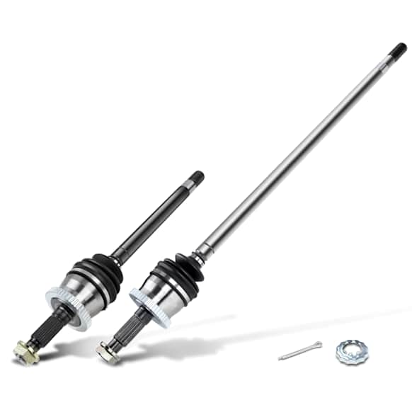 2004 Jeep Grand Cherokee - Front, Driver and Passenger Side Axle Assembly,  With Variable Lock Progressive Axle, AWD, 4.7L 8Cyl