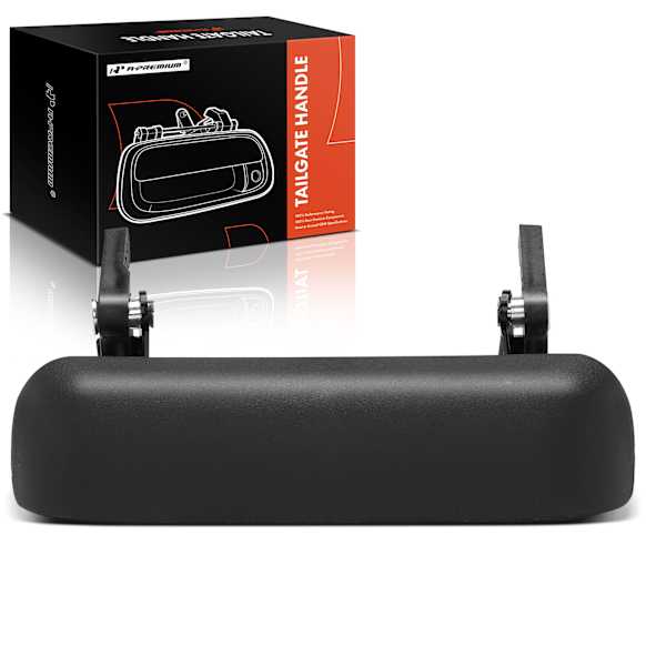 APDHO156 Tailgate Black Texture Handle