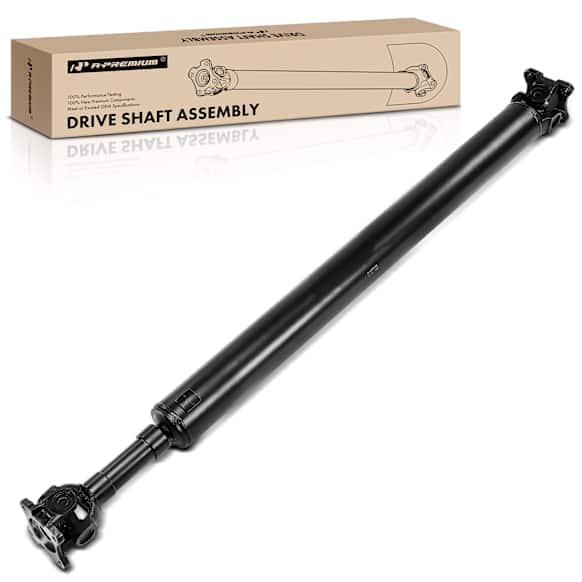 2002 Ford F-350 Super Duty - Rear Driveshaft, 4WD, 96.0 in. bedlength, 137.0 in. WB, From June 1, 2002, With Dual Rear Wheels (DRW), Standard Cab Pickup, 55.13 in. Length