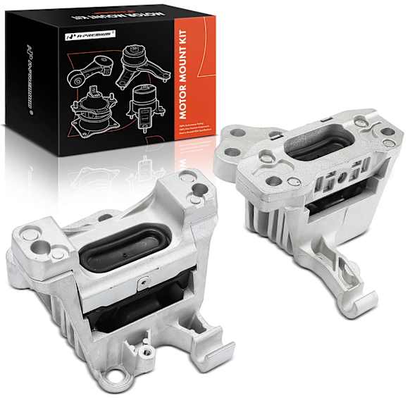 2015 Chrysler 200 - Driver and Passenger Side Motor Mount, Automatic Transaxle, It fits the model With Automatic Transmission.; Mounts on Transmission or Engine