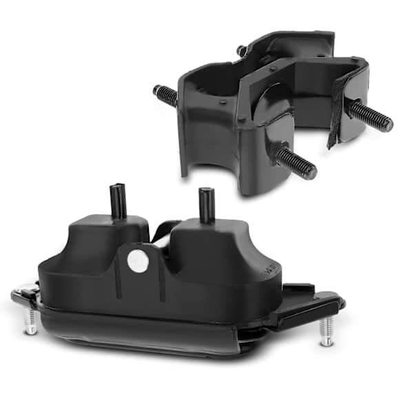 2002 Oldsmobile Silhouette - Front Motor Mount, AWD, Automatic Transaxle, It fits the model with Automatic Transmission, It fits the AWD model, Front Right Motor Mount(A2906), Transmission Mount(A2818)
