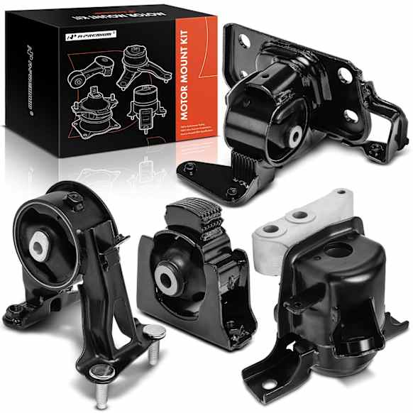 APEM360 4-Pc Front and Rear Engine Motor Mount Kit