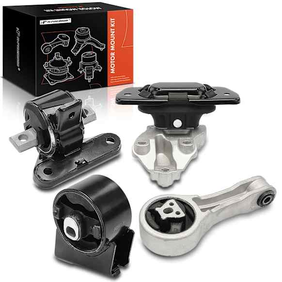 2012 Chrysler 200 - Front and Rear Motor Mount, Naturally Aspirated, Automatic Transaxle, Naturally Aspirated; Mounts on Motor, Transmission or Engine Torque Strut