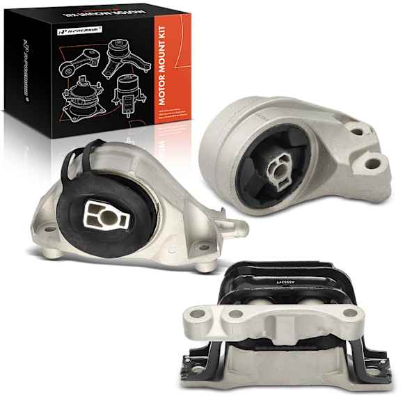 APEM505 3-Pc Front and Rear Automatic Engine Motor & Transmission Mount Kit