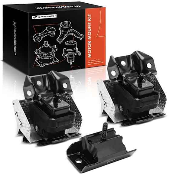 APEM545 3-Pc Front Engine Motor and Transmission Mount Kit