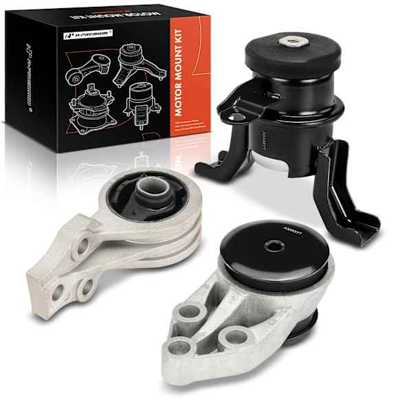 2005 Mazda Tribute - Front and Rear, Driver and Passenger Side Motor Mount, Automatic Transaxle, It fits the model With Automatic Transmission