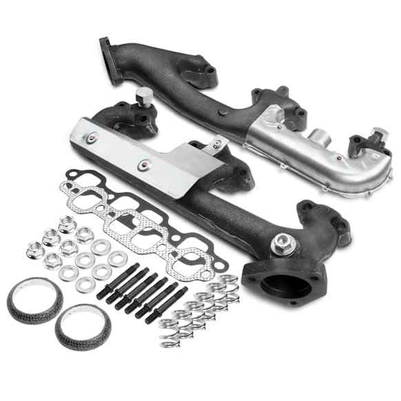 APEMD133 2x Left & Right Exhaust Manifold with Gasket