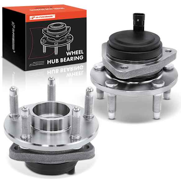 APHB0093 2x Front Wheel Bearing & Hub Assembly with ABS Sensor
