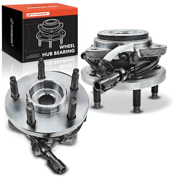 APHB1123 2x Front Wheel Bearing & Hub Assembly with ABS Sensor