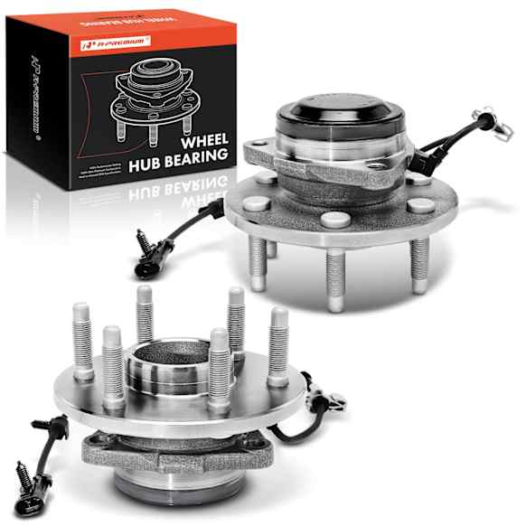 APHB1187 2x Front Wheel Bearing & Hub Assembly with ABS