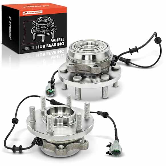 APHB1205 2x Front Wheel Bearing & Hub Assembly with ABS Sensor
