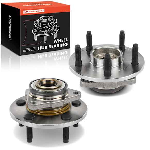 APHB1214 2x Front Wheel Bearing & Hub Assembly