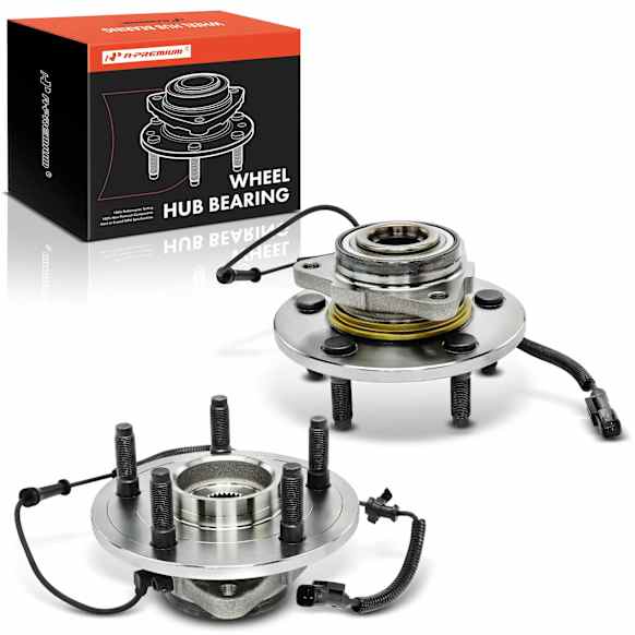 APHB1287 2x Front Wheel Bearing & Hub Assembly with ABS Sensor