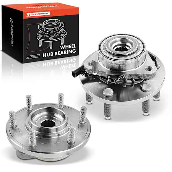 APHB1356 2x Front Wheel Bearing & Hub Assembly with ABS Sensor