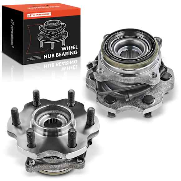 APHB1421 2x Rear Wheel Bearing & Hub Assembly with ABS Sensor