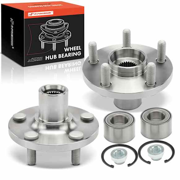 APHB1677 2 Pcs Front Wheel Hub Bearing Assembly