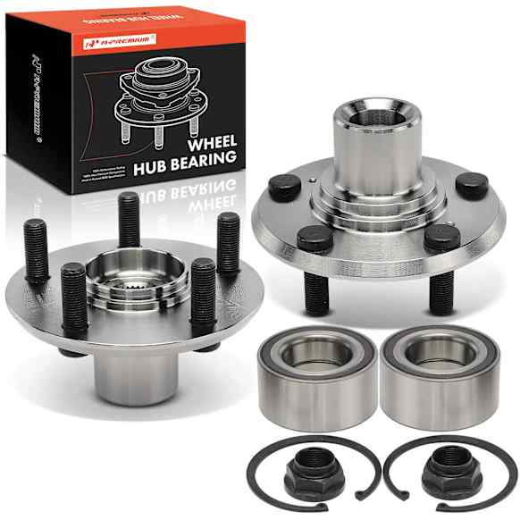 APHB1846 2 Pcs Front Wheel Hub Bearing Assembly