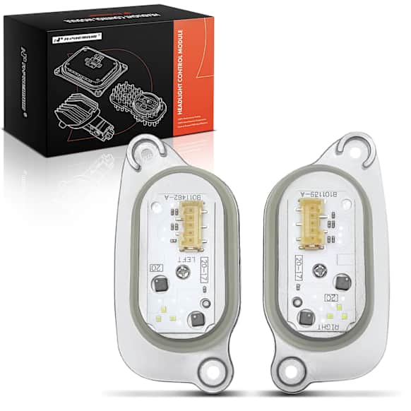 APHCM056 2 Pcs Xenon LED DRL Daytime Running Light Headlight Module