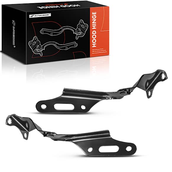 APHHI085 2 Pcs Front Driver & Passenger Hood Hinge