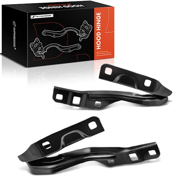 APHHI195 2 Pcs Front Driver & Passenger Hood Hinge