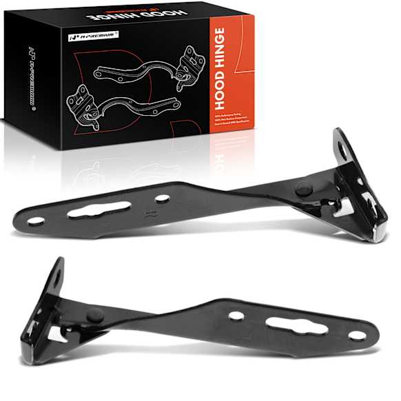 APHHI257TW 2 Pcs Front Driver & Passenger Hood Hinge