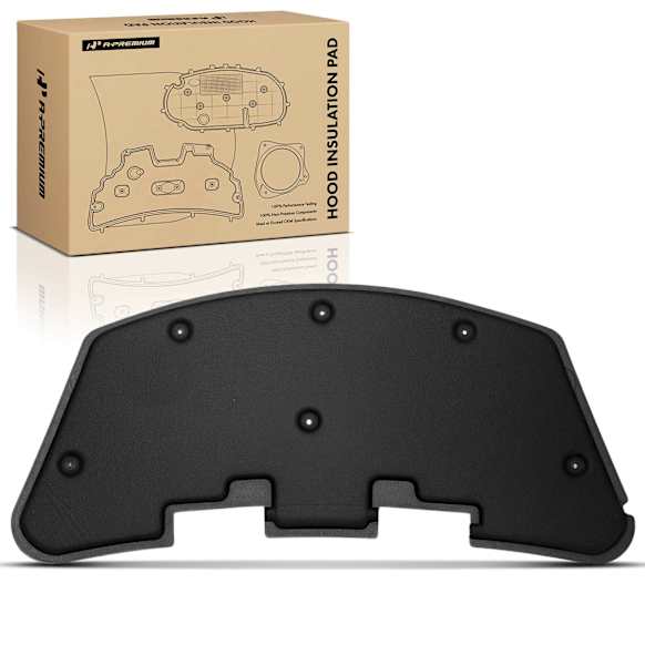 APHIP053 Hood Insulation - Black, Direct Fit, Sold Individually