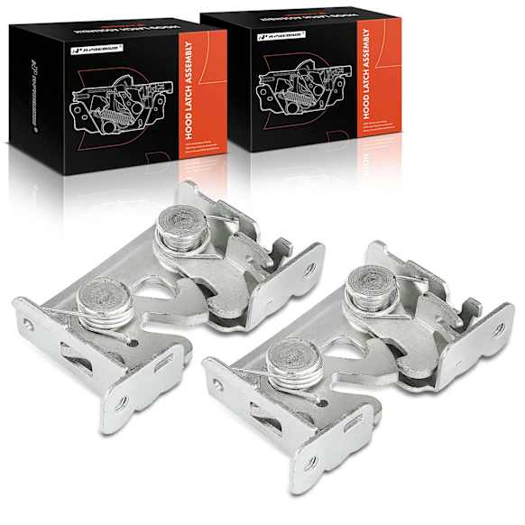 APHL075 2 Pcs Front Hood Latch Lock