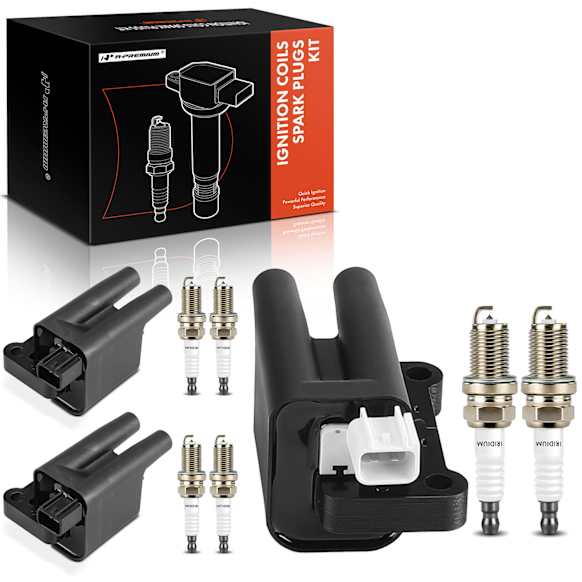 APIC0948 9-Piece Kit Ignition Coil and Iridium and Platinum Spark Plug Kit
