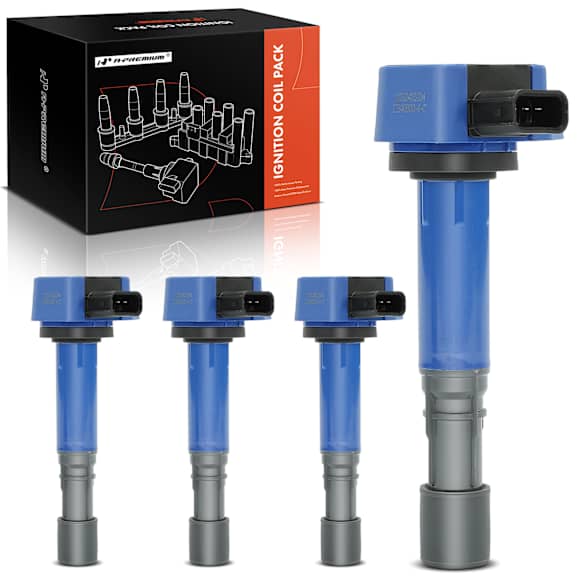 APIC1089 4 Pcs Blue Ignition Coils
