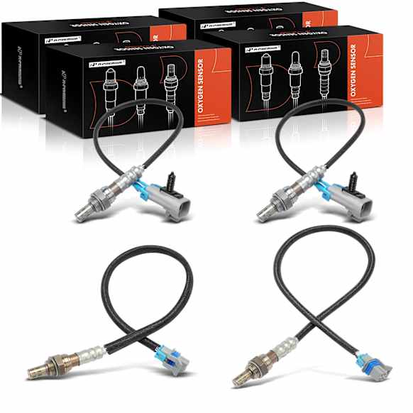 4-Pc Oxygen Sensor, Upstream & Downstream, 4-Pin, A-Premium APOS0442
