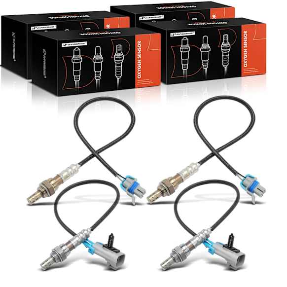 4-Pc Oxygen Sensor, Upstream & Downstream, 4-Pin, A-Premium APOS0870