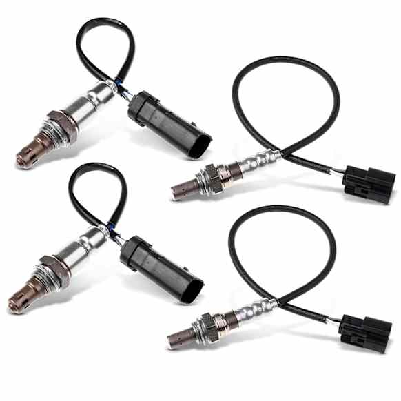 APOS0921 4 Pcs Upstream & Downstream O2 Oxygen Sensor