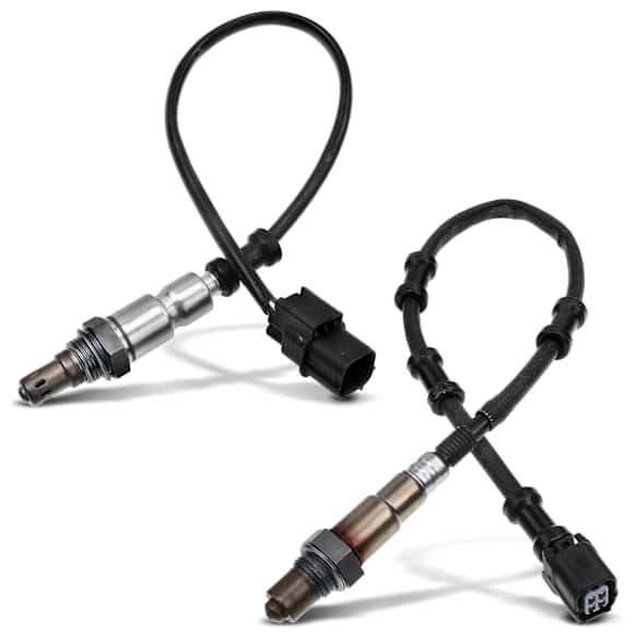 APOS1288 2 Pcs Upstream & Downstream O2 Oxygen Sensor