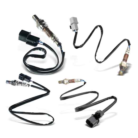 4-Pc Oxygen Sensor, Upstream & Downstream, 4-Pin, A-Premium APOS1500