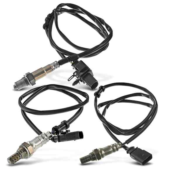 APOS1781 3 Pcs Upstream & Downstream & Center O2 Oxygen Sensor