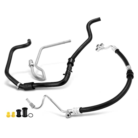 APPSH2507 2x Power Steering Pressure & Return Line Hose Assembly