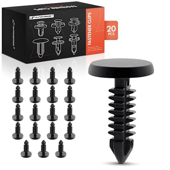 APRCF1273 20 Pcs Nylon Weatherstrip Retainer Fasteners Clips