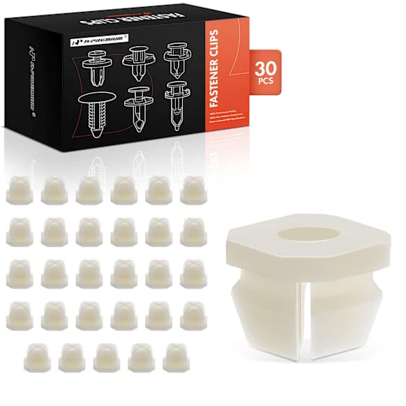 APRCF158 30 Pcs Interior Trim Bezel Grill Nut Screw Retainer Clip
