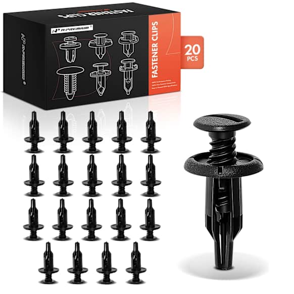 APRCF190 20 Pcs 8mm Rear Panel Assembly Retainer Clips Push-Type
