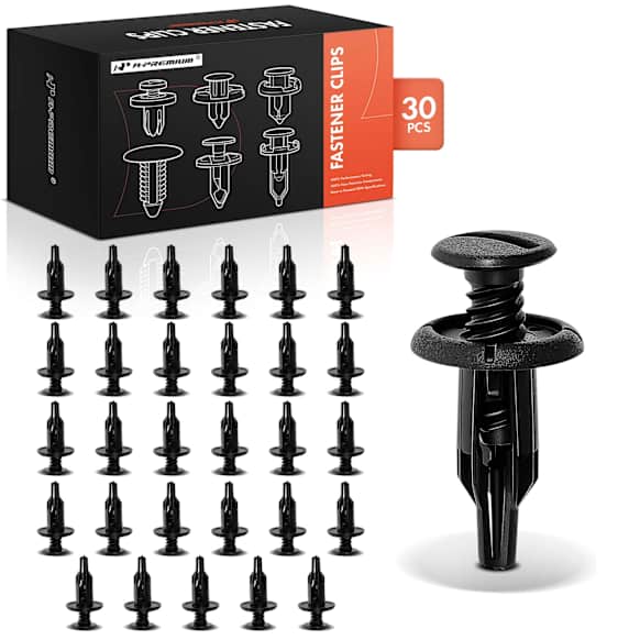 APRCF191 30 Pcs 8mm Rear Panel Assembly Retainer Clips Push-Type