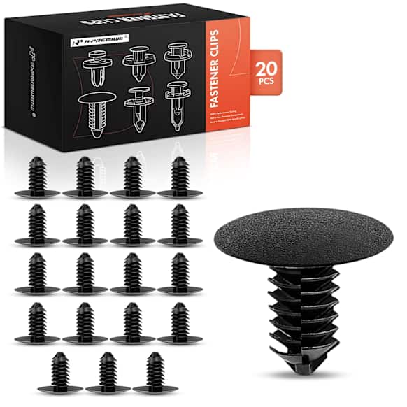 APRCF2129 20 Pcs 8mm Interior Trim Panel & Cowl Cover Retainer Clip