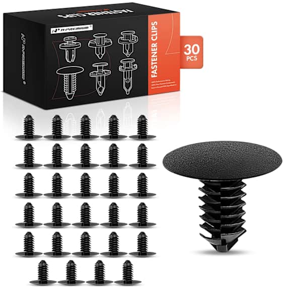 APRCF2130 30 Pcs 8mm Interior Trim Panel & Cowl Cover Retainer Clip