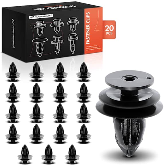 APRCF2168 20 Pcs 9.3mm Rear Bumper Garnish Retainer Reflector Panel Clips