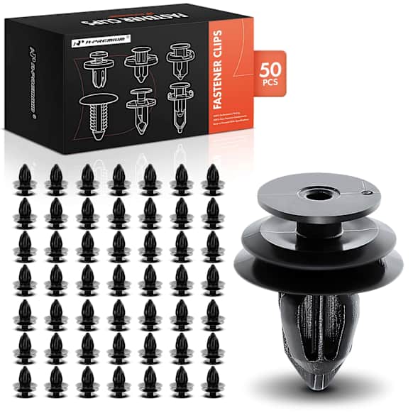APRCF2170 50 Pcs 9.3mm Rear Bumper Garnish Retainer Reflector Panel Clips