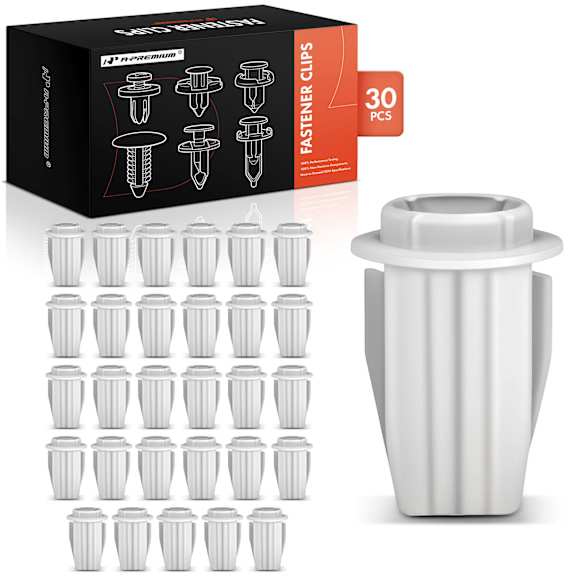 APRCF2211 30 Pcs M5.5 Nylon Front Bumper Screw Grommet Retainers with Sealer Clips