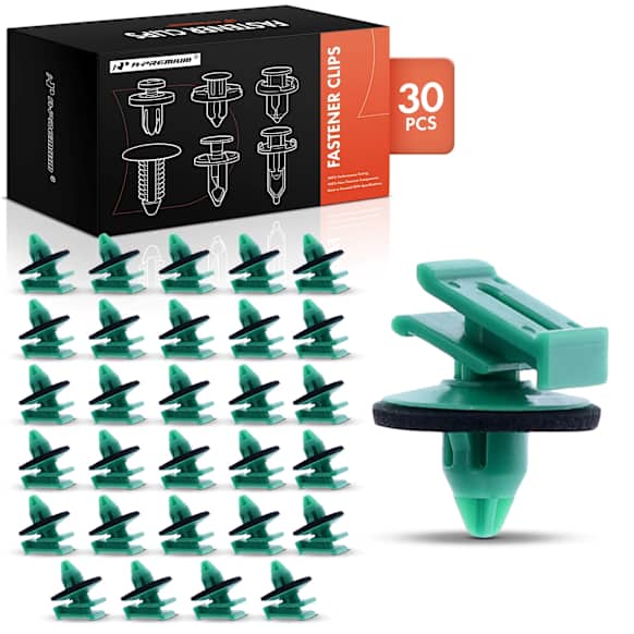 APRCF2295 30 Pcs 12mm Nylon Rocker Panel Moulding Retainer Clips with Sealer