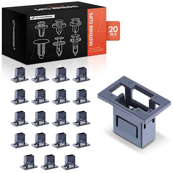 APRCF2360 20 Pcs 16mmm Nylon Engine Cover Gromme Retainer Clips