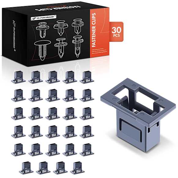 APRCF2361 30 Pcs 16mmm Nylon Engine Cover Gromme Retainer Clips