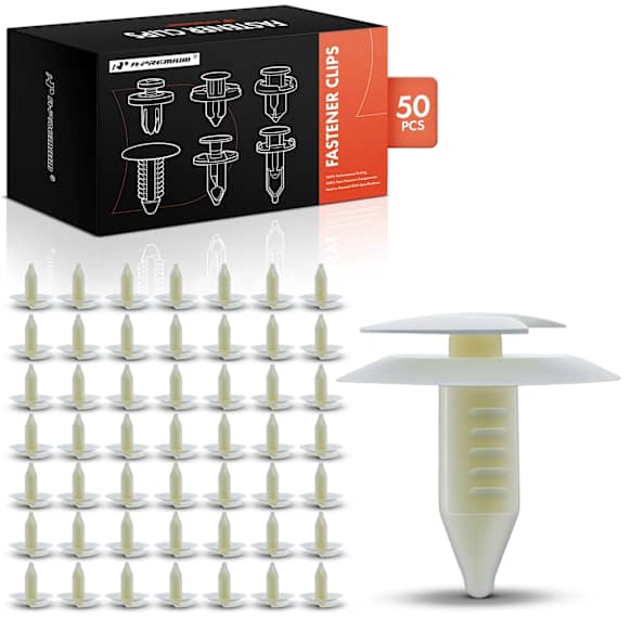 APRCF2572 50 Pcs Nylon Rear Door Trim Quarter Panel Retainer Clip Fastener