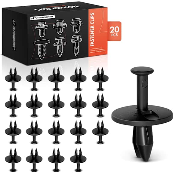 2014 Jeep Grand Cherokee - Clips & Fasteners, Black, Nylon, Set of 20